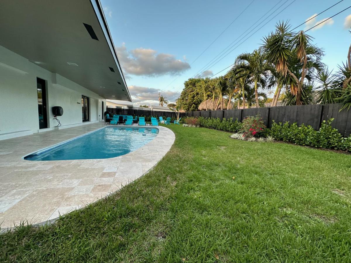The Sun House - 3 Bed, 2 Bath, Private Pool, Fire Pit, Huge Backyard Villa Fort Lauderdale Exterior photo